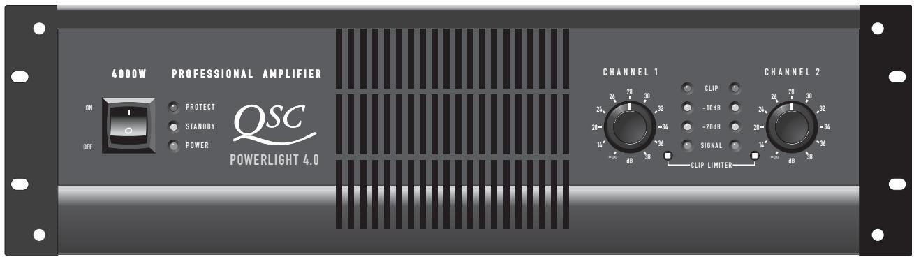 QSC AUDIO POWERLIGHT 3.8 - Garantie de produit - 1