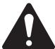 QSC AUDIO PS-1600 H - WARNING! - 2