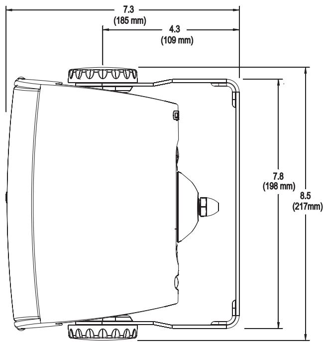 QSC AUDIO AD-S32T - Dimensions - 11