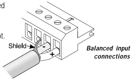 QSC AUDIO CX 4 - Inputs - 2
