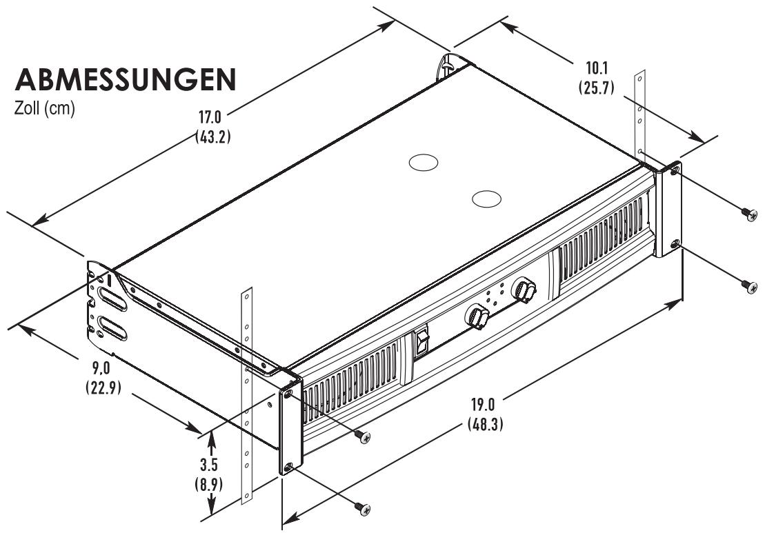 QSC AUDIO GX - BELÜFTUNGSSCHLITZE - 1