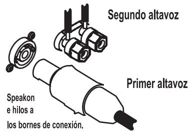 QSC AUDIO GX - CONEXION A VARIOS ALTAVOCES - 1