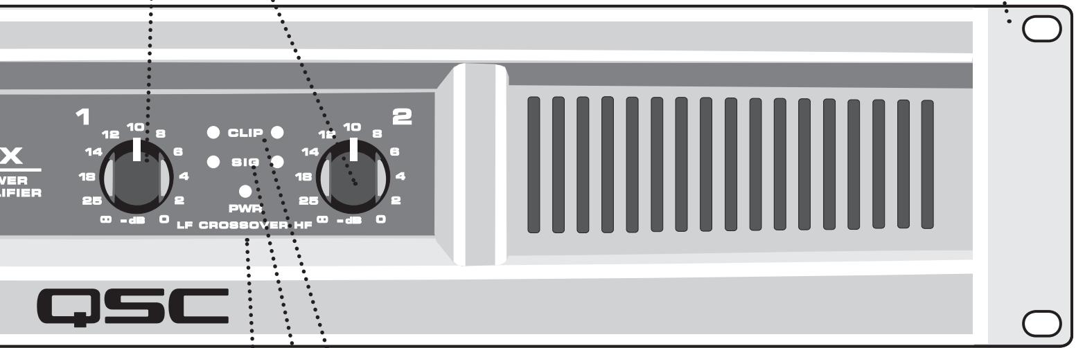 QSC AUDIO GX - RACK MOUNTING - 1