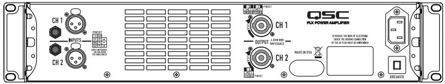 QSC AUDIO PLX1104 - Models - 1