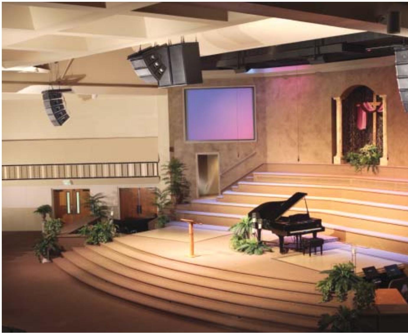 QSC AUDIO QSC - L'église de Modesto en Californie, une réussite totale... - 1