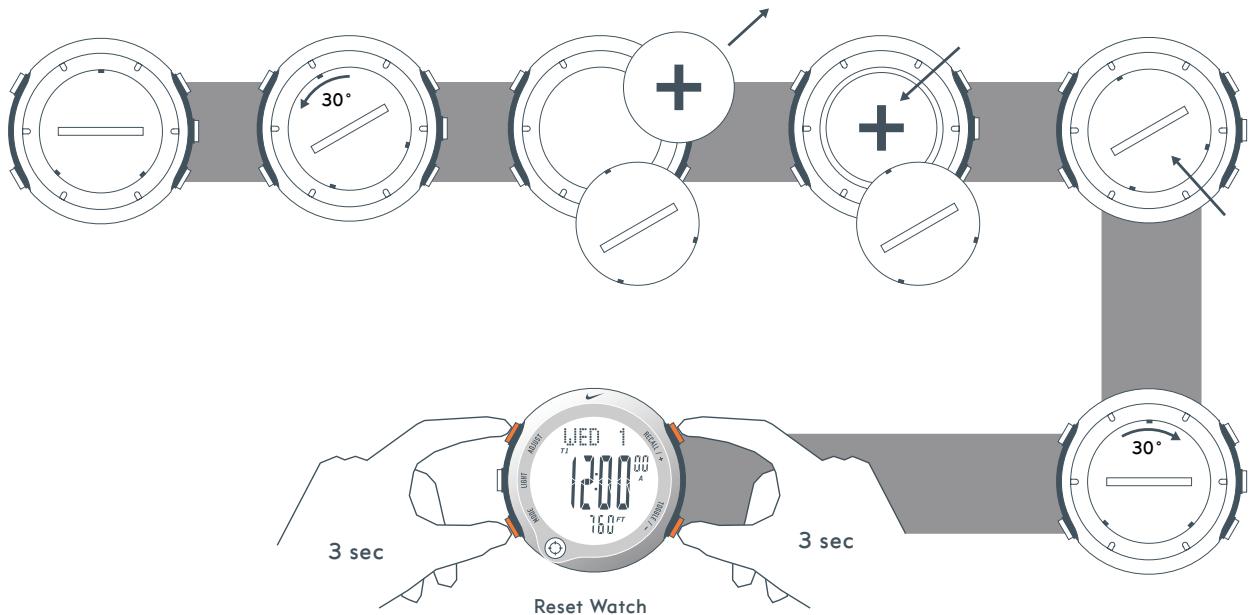 NIKE ALTI-COMPASS - BATTERY TYPE - 1