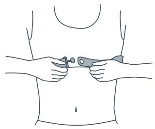NIKE IMARA HRM - Quick Start Follow the steps on the next two pages to position the heart-rate transmitter and begin your workout. - 3