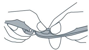 NIKE IMARA HRM - Quick Start Follow the steps on the next two pages to position the heart-rate transmitter and begin your workout. - 4