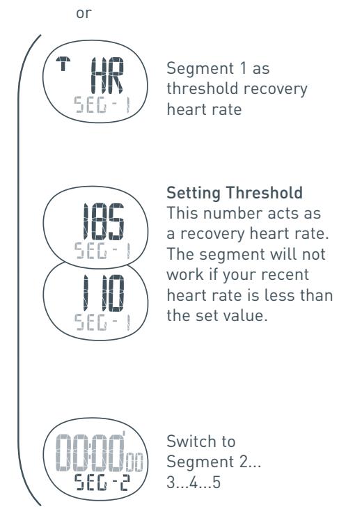 NIKE TRIAX C10 - Setting Training Intervals - 3