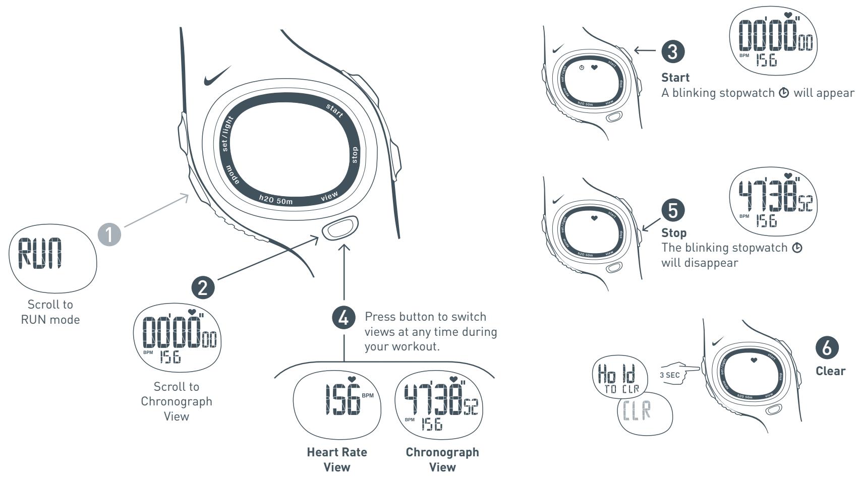 NIKE TRIAX C5 - Turn Alarm ON/OFF - 2