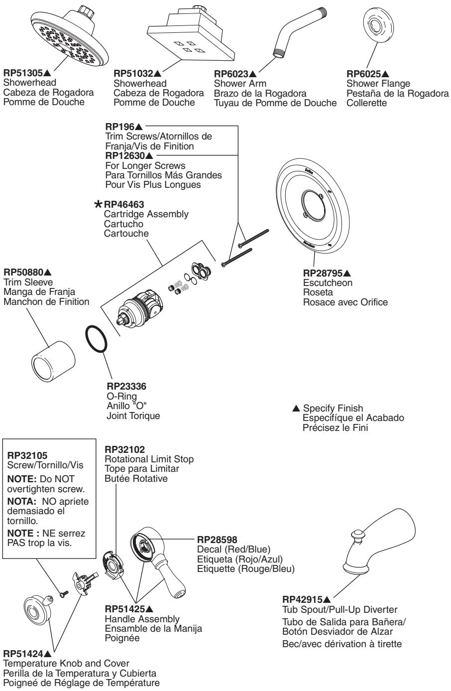 DELTA 17T - T17078, T17278 &amp; T17478 Models / Modelos / Modèles - 1