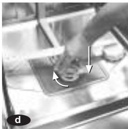 EDESA 1LE021SLX - CLEANING THE WASH FILTER - 4