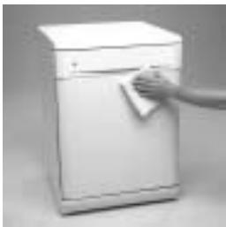 EDESA 1LE021SLX - CLEANING THE OUTSIDE OF THE APPLIANCE - 1