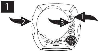 CURTIS CR3988 - TO REPEATEDLY PLAY BACK ALL TRACKS - 1