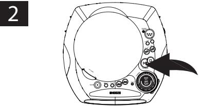 CURTIS CR3988 - TO PLAY A CD - 2