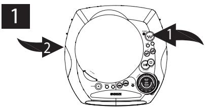 CURTIS CR3988 - TO PLAY A CD - 1