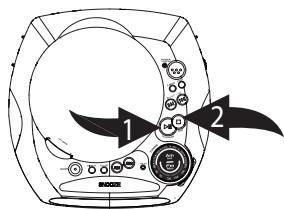 CURTIS CR3988 - TO REPEATEDLY PLAY BACK ALL TRACKS - 2