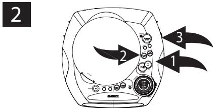 CURTIS CR3988 - TO PROGRAM THE MEMORY (UP TO 20 TRACKS) - 2