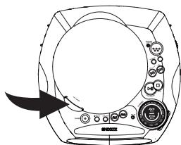 CURTIS CR3988 - TO INSERT A CD - 1