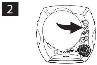 CURTIS CR3988 - TO PLAY CD TRACK RANDOMLY - 2