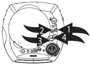 CURTIS CR3988 - TO REPEATEDLY PLAY BACK ONE TRACK - 2