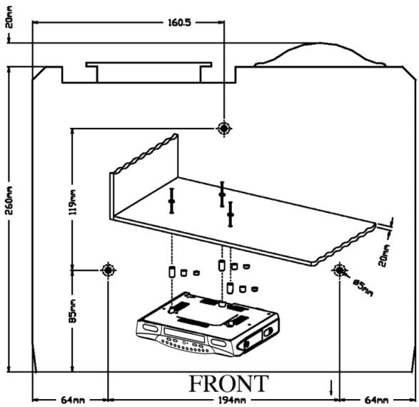 CURTIS KCR2607 - LOCATION OF CONTROLS - 2
