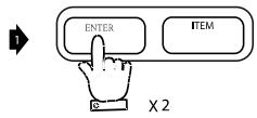 CURTIS KCR2610 - OPERATING INSTRUCTIONS - 1