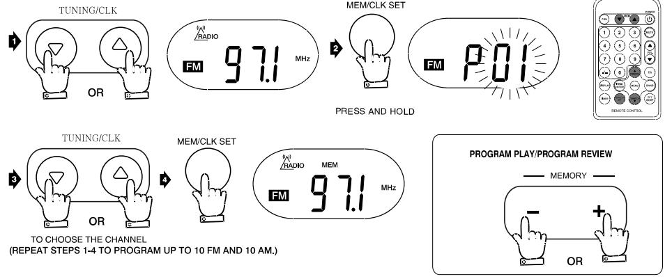 CURTIS KCR2610 - OPERATING INSTRUCTIONS - 1