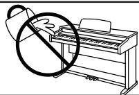 KAWAI CA1000 - CAUTION - 5