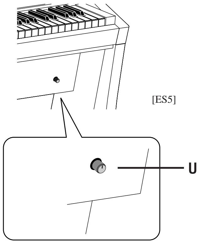 KAWAI ES3 - Woofer Volume Knob (ES5 only) (U) - 2