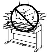 KAWAI ES3 - CAUTION - 9