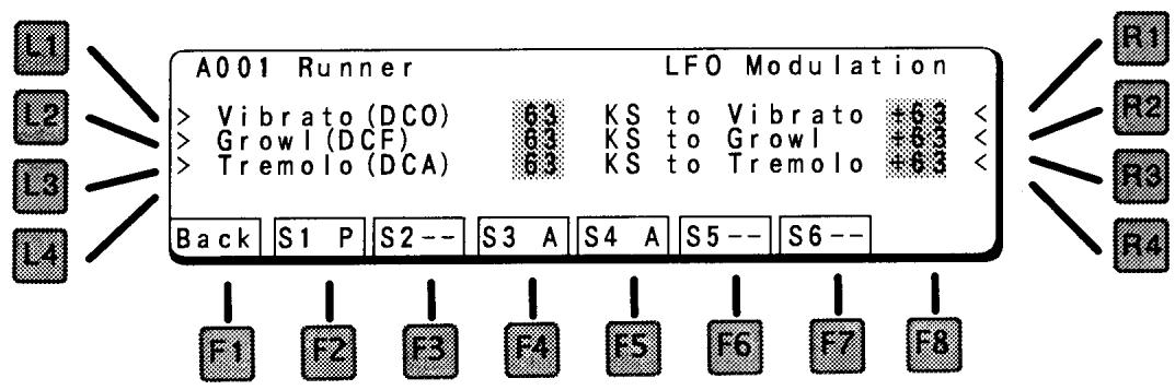 KAWAI K5000W - LFO MODULATION - 1