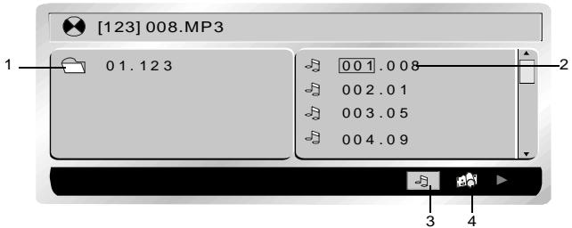 NEXT BASE SDV185-SD - PLAYING A MP3 FORMAT DISC AND JPEG CD - 1