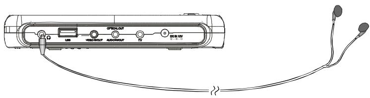 NEXT BASE SDV285-SD - USING THE EARPHONE - 1
