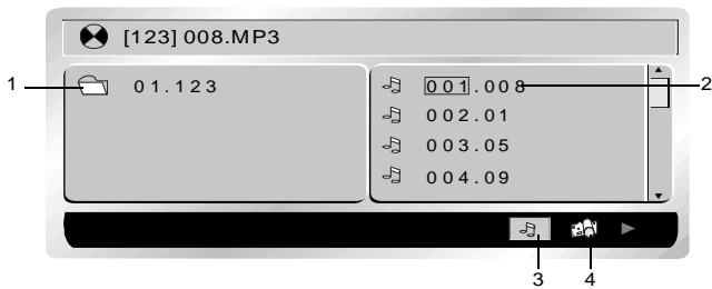 NEXT BASE SDV285-SD - PLAYING A MP3 FORMAT DISC AND JPEG CD - 1