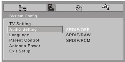 NEXT BASE SDV485-B-BY - AUDIO SETTING - 1
