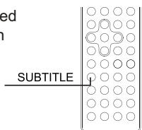 NEXT BASE SDV485-B-BY - SELECTING SUBTITLE - 1