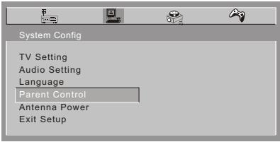 NEXT BASE SDV485-B-BY - PARENT CONTROL - 1