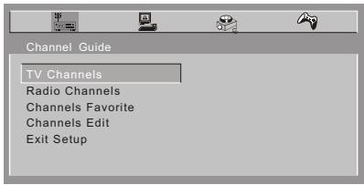 NEXT BASE SDV485-B-BY - TV CHANNELS - 1