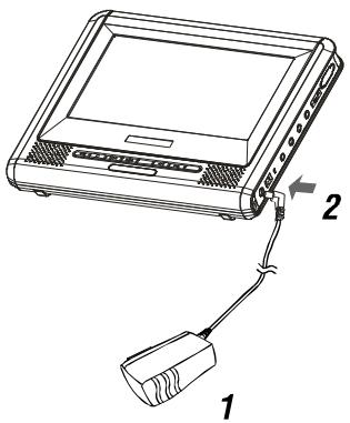 NEXT BASE SDV97-AM - TURNSING ON THE POWER - 1