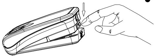 HOLUX GPSLIM 236 - Correct method for opening battery cover - 3