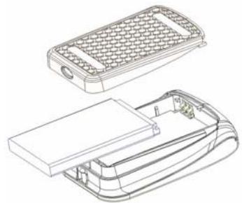 HOLUX GPSLIM 236 - Installation de la batterie - 1