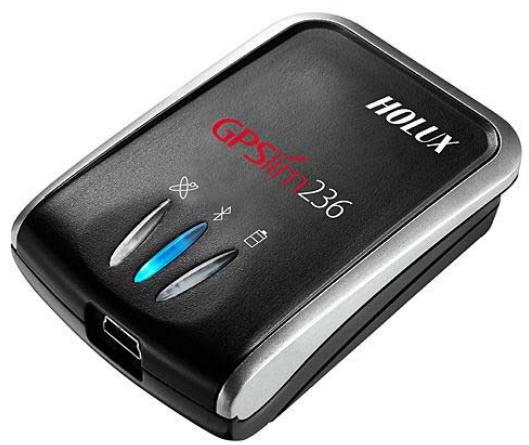 HOLUX GPSLIM 236 - 无线蓝芽 GPS 接收器 - 1
