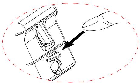 HOLUX GPSLIM 236 - Correct method for opening battery cover - 2