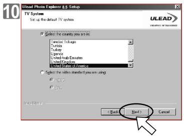 FERRANIA SD-711 - Installation de ulead photo explorer - 10