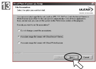FERRANIA SD-711 - Installation de ulead photo explorer - 14