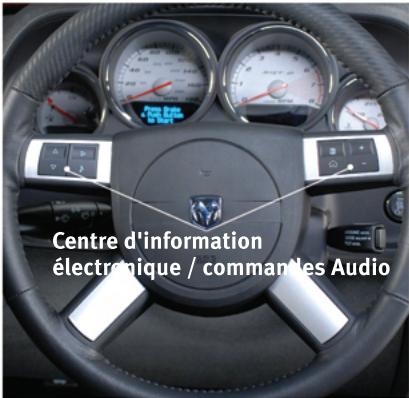 DODGE CHALLENGER - Commandes AUDIO à distance - 1