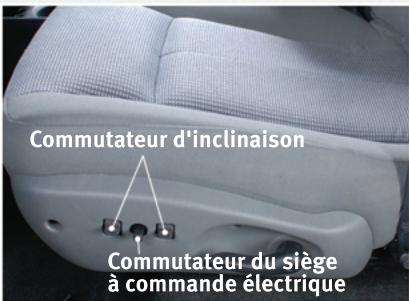 DODGE DAKOTA - Dispositif de réglage du siège à commande électrique à six directions - côté conducteur seulement - 1