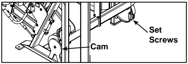 CYBEX INTERNATIONAL 11000_CHEST PRESS - Install rubber feet and remove the back shrouds. - 1