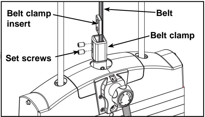 CYBEX INTERNATIONAL 11000_CHEST PRESS - Belt Routing. - 4